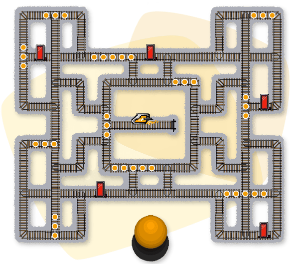 Grafik für Präsentation Labyrinth