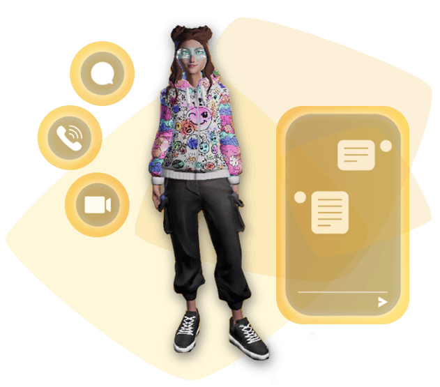Kommunikation Metaverse