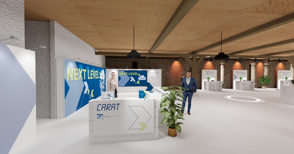 Virtueller Showroom für CARAT