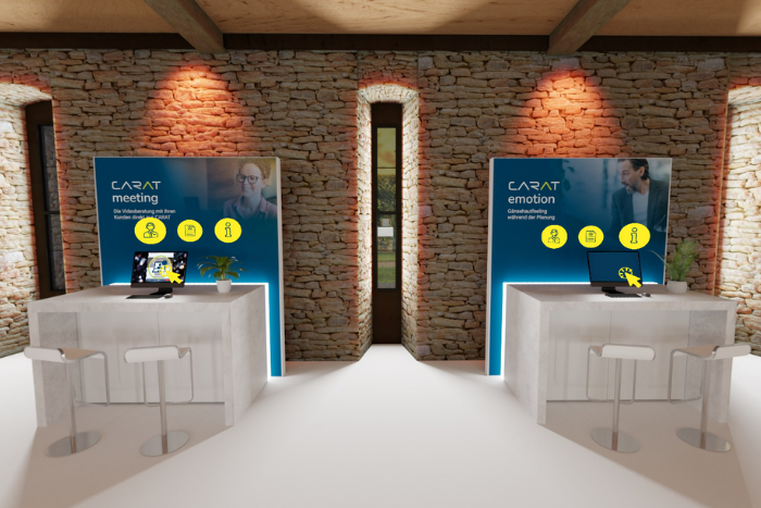 Exhibition in the virtual showroom
