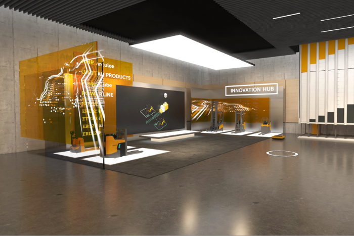 Innovation Hub im virtuellen Showroom