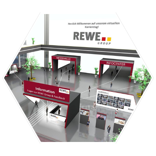 Virtuelle Welt der Rewe Group